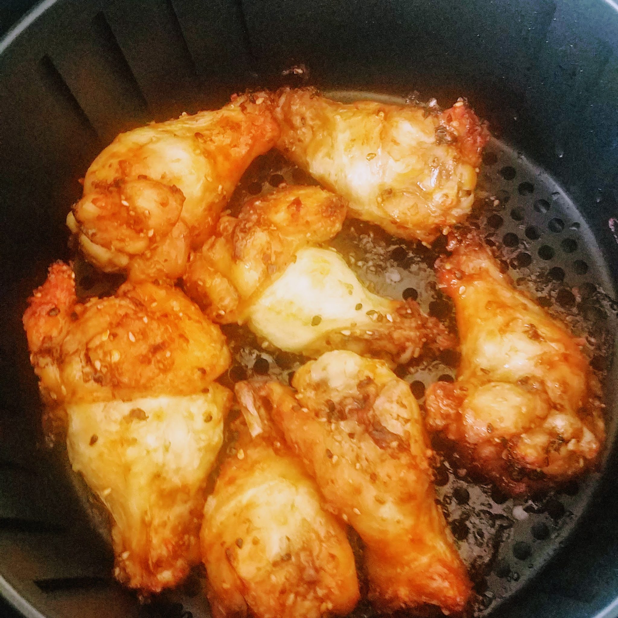 AirFryer Hoisin Chicken Wings Unanchored Soul